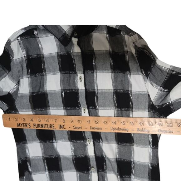 Victoria's Secret Plaid Button Down Sleep Shirt - S - Picture 6 of 7